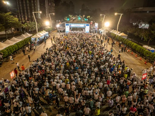 臺北馬拉松暖身賽歡樂早餐跑 馬拉松紀錄保持人許績勝重回賽場