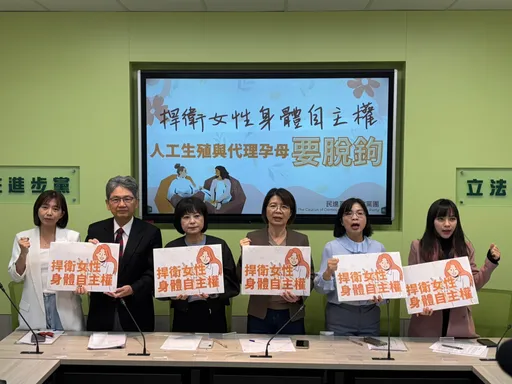 呼吁人工生殖法脱钩代理孕母!绿委曝支持代孕多因「婆家压力」」