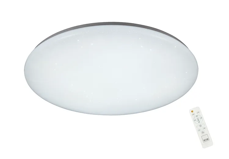 特力屋星億55W調光調色LED吸頂燈(附遙控器)。業者提供