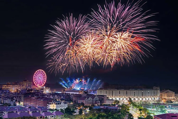 各種跨年儀式感在遊樂園通通都有。交通部觀光署提供