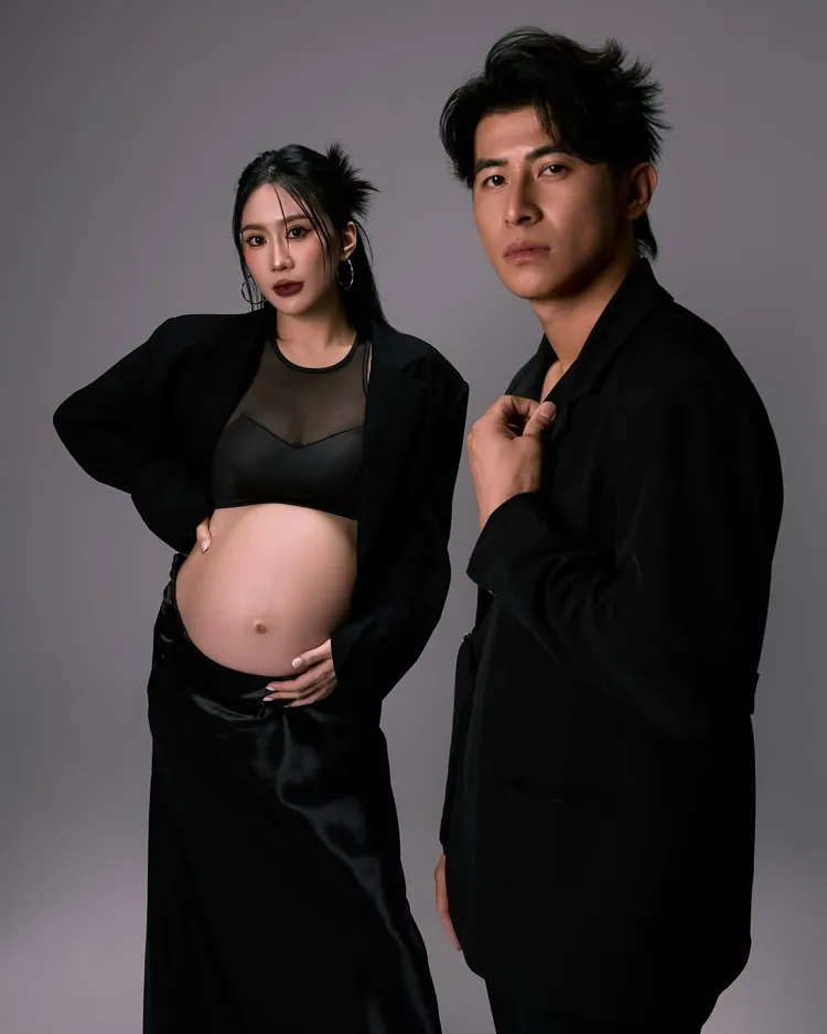 陳傑憲與綺綺很上相，男帥女美。翻攝綺綺IG