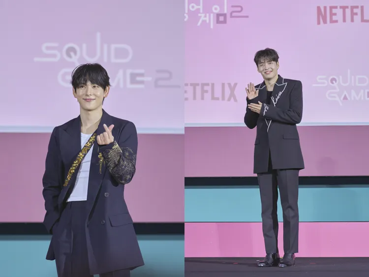 任時完（左圖）、姜河那是第2季的生力軍。Netflix提供