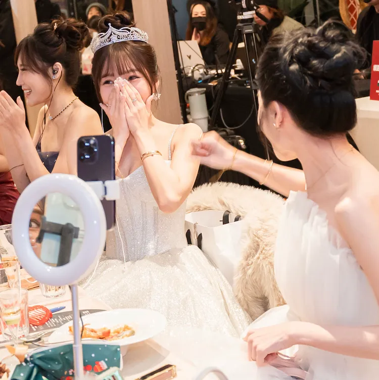 17LIVE昨晚舉辦耶誕線下活動，並安排很多有趣好玩的互動遊戲環節。17LIVE提供