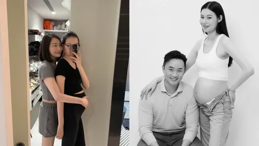 名媛錢德月要當外婆了!愛女解開扣子曬性感孕照