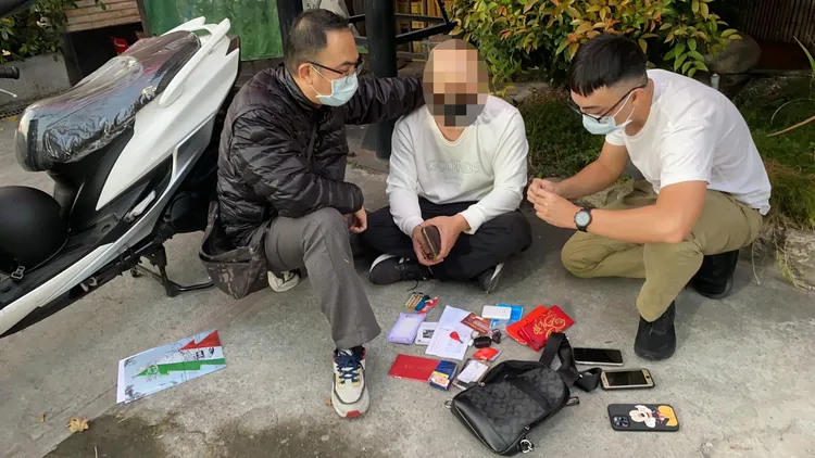 主嫌謝男落網。警方提供