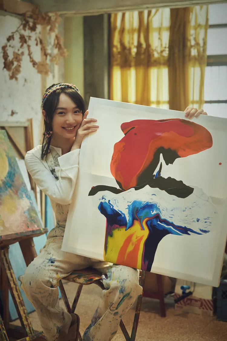 蔡思韵飾演才華洋溢卻對創作有些迷惘的性格女畫家許曼。大川大立提供