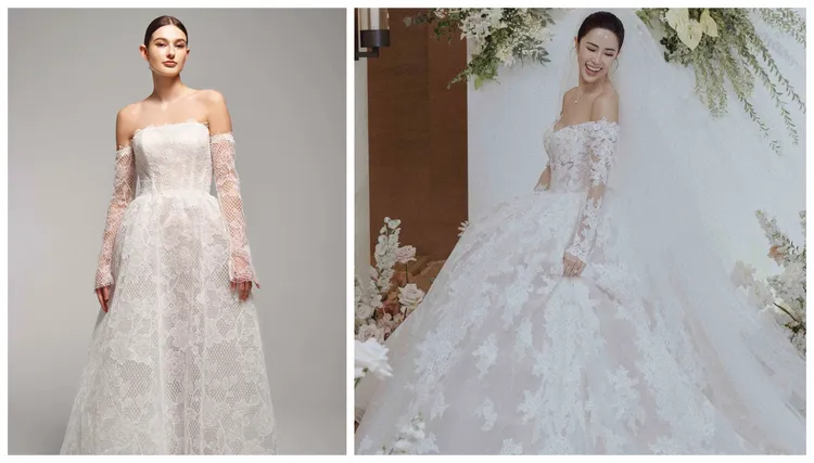 2025婚紗趨勢：透視美學。品牌提供