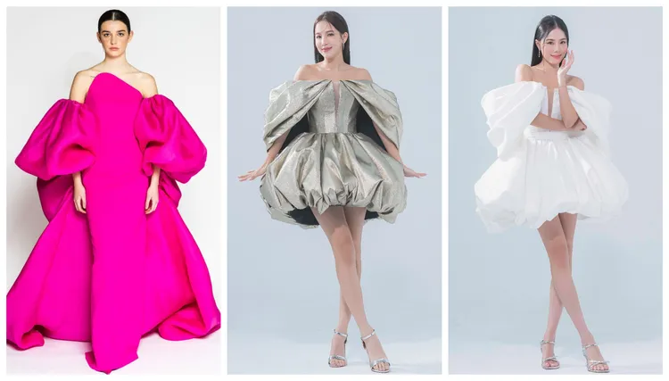 2025婚紗趨勢：雲朵造型。品牌提供