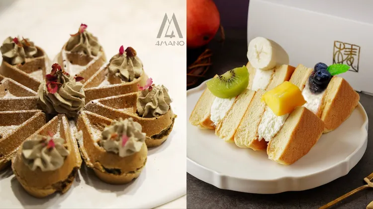 君品酒店首次推出聖誕角落拍攝與茶苑聖誕四人分享餐的包套優惠價為3999元。業者提供