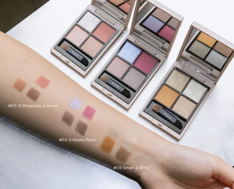 立體調色眼盤，各2150元。品牌提供
