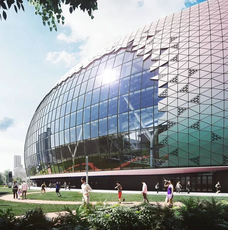 啟德體育園可容納5萬人。翻攝啟德體育園臉書