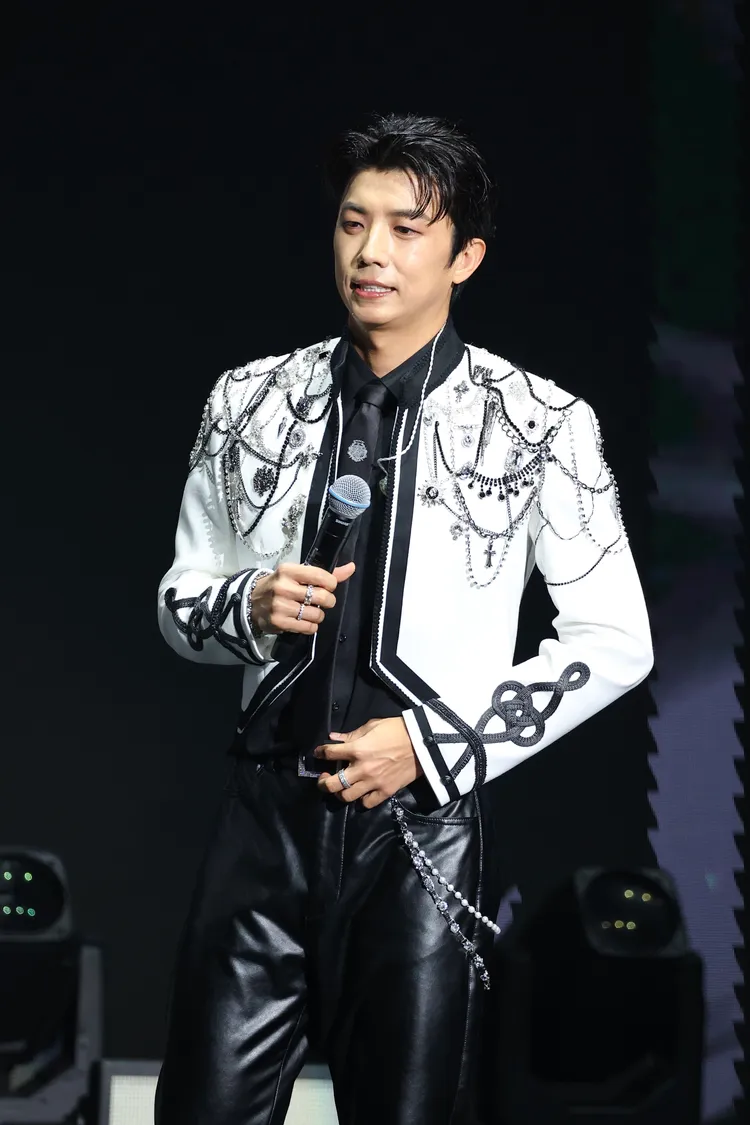 祐榮吐槽粉絲合唱忘詞。彭欣偉攝