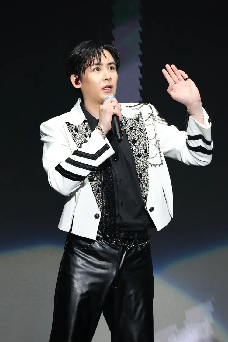 尼坤自爆媽媽在，不能sexy。彭欣偉攝