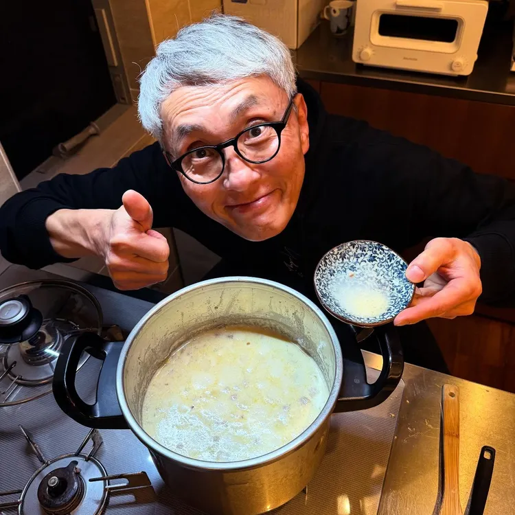 松重豐聖誕夜親自下廚。翻攝松重豐IG