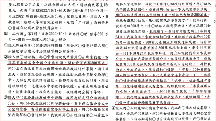 立委王定宇點出證人就在起訴書中。翻攝自王定宇臉書