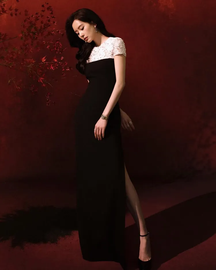 劉詩詩日前出席一年一度的愛奇藝「尖叫之夜」。翻攝劉詩詩IG