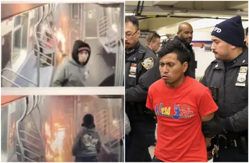 紐約地鐵女乘客熟睡遭縱火活活燒死 瓜地馬拉移民被捕