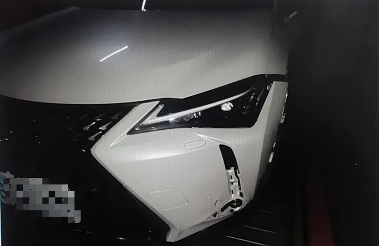 肇事休旅車。民眾提供