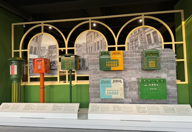 郵政博物館台中館展品。中華郵政提供