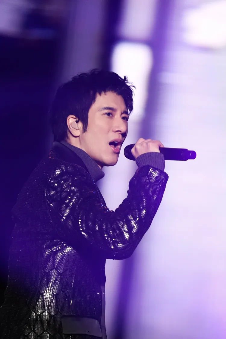 王力宏昨晚於金華開唱，與3萬粉絲同歡。圖／西東音樂提供