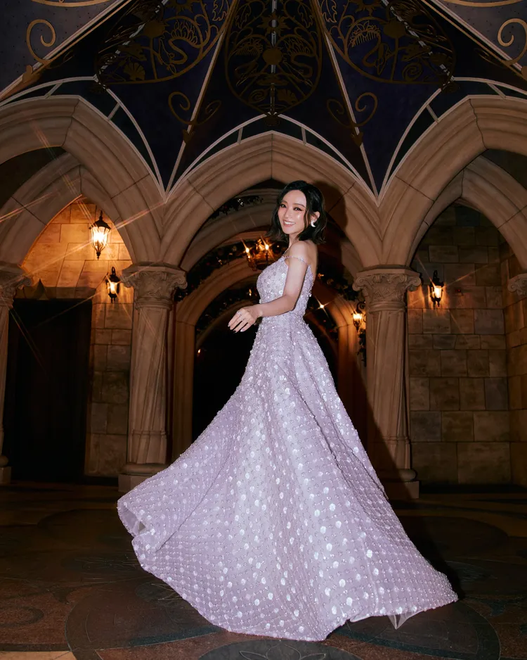 閻奕格公主造型浪漫唯美。圖／閻奕格提供