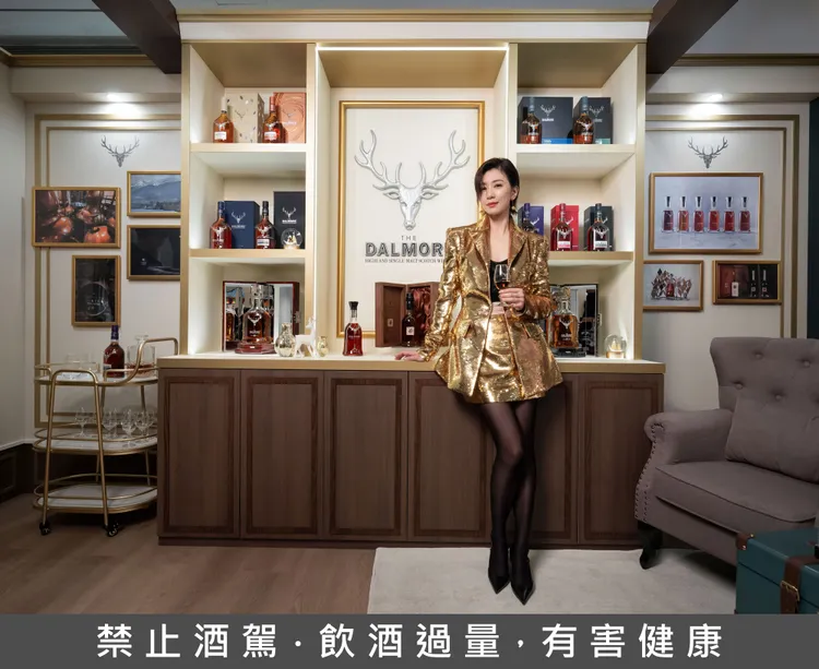 大摩代言人賈靜雯也驚豔！總值三千萬酩品 盡收大摩聖誕宅邸　圖／尚格酒業提供