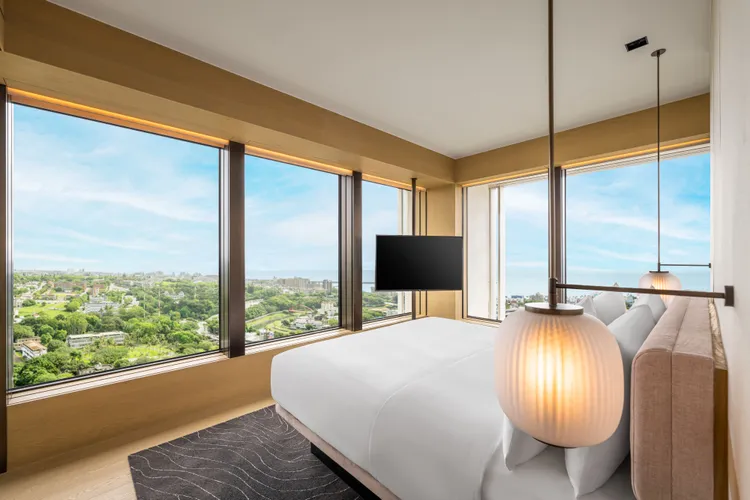 花蓮自由行住宿補助3.0方案推動後，11月下旬旅館住房率達4成。花蓮潔西艾美提供