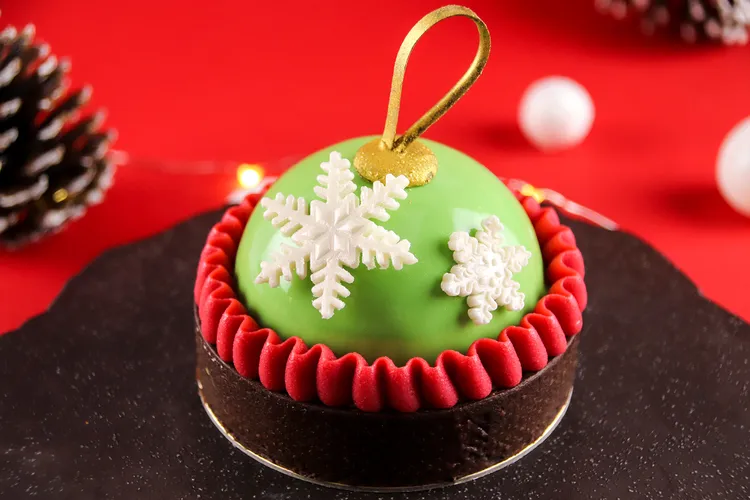 八女莓果聖誕球。業者提供