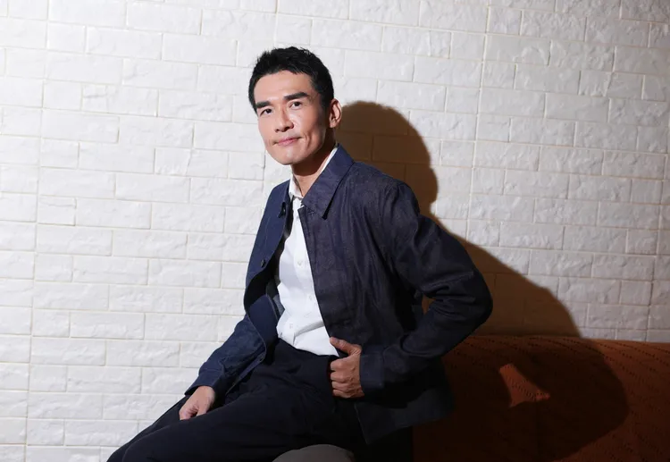 楊一展笑稱上天替他開外掛，他現在成立製作公司還開啟食品副業。彭欣偉攝