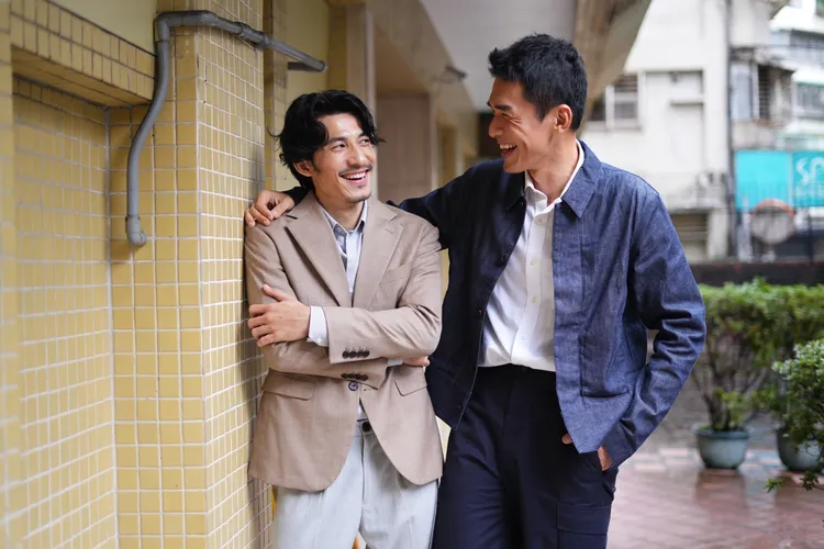 連炳發（右）透露和楊一展合作很舒服、愉快。彭欣偉攝