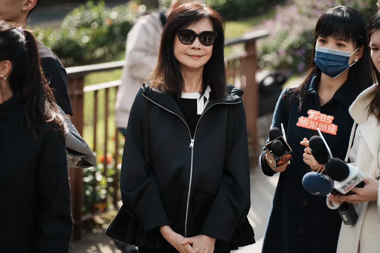 俞小凡對瓊瑤無限思念。特勤中心攝