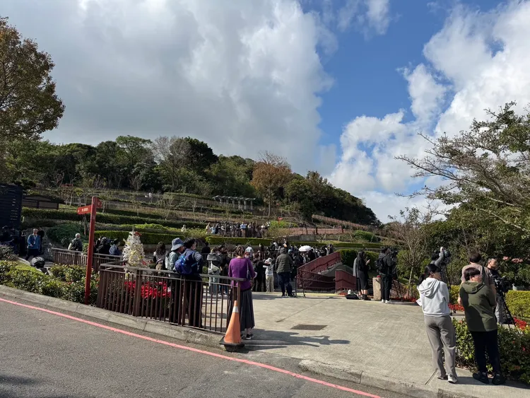 瓊瑤長眠於陽明山臻善園。特勤中心攝