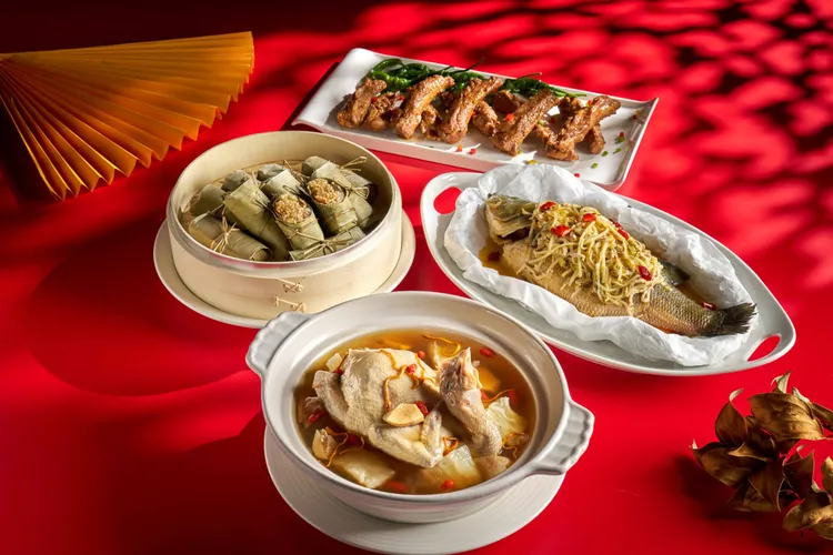 福容台北一館_「吉祥鴻運套餐」十人份5680元起。業者提供