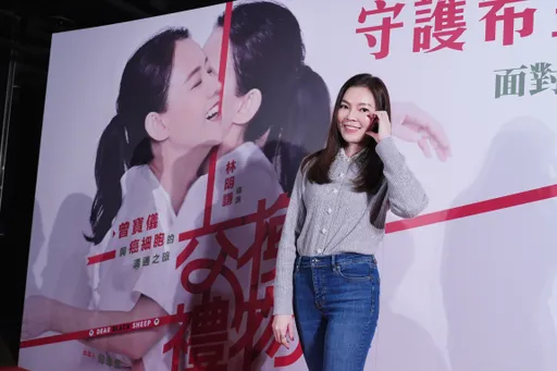 曾馨瑩現身影城《交換禮物》!抗癌故事太催淚當場哭紅眼