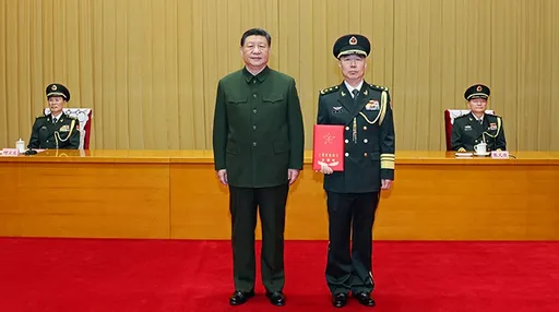 缺很大！共軍4上將缺席晉銜儀式　又掀反腐風暴