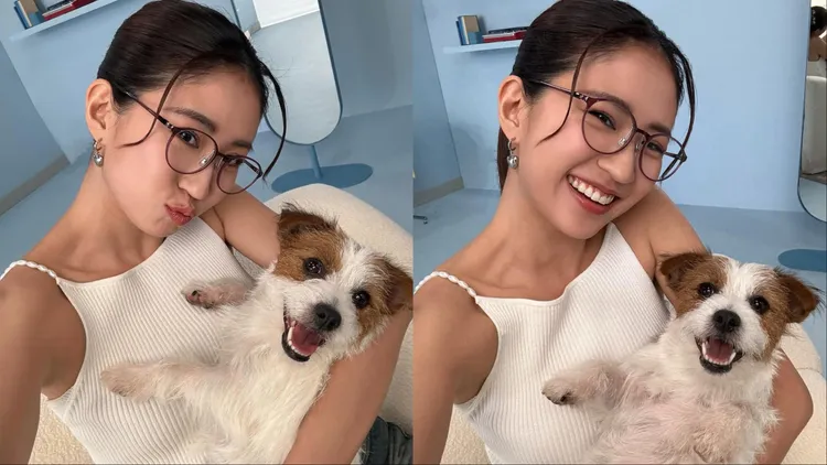 OWNDAYS AIR Ultem系列完美融入9m88的日常造型。翻攝9m88 IG