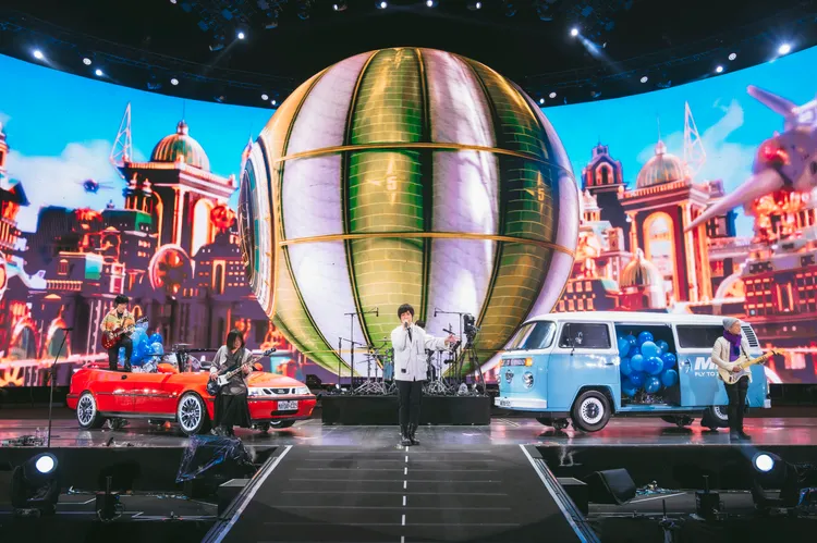 五月天今晚開唱陪粉絲跨年。圖／相信音樂提供