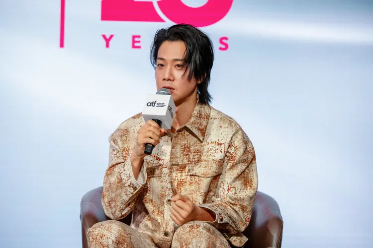 薛仕凌出席活動為戲宣傳。CATCHPLAY提供