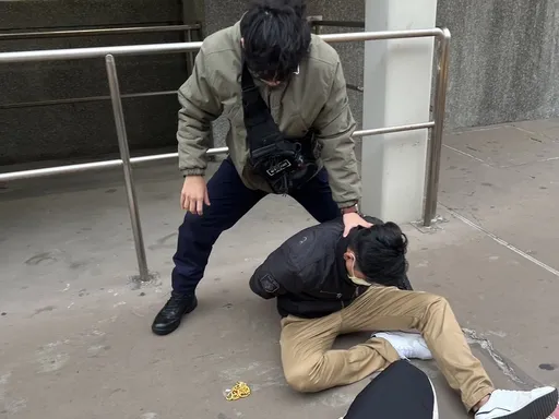 男抢银楼得手逾50万金项链 衰遇上班警!不到6分钟被逮