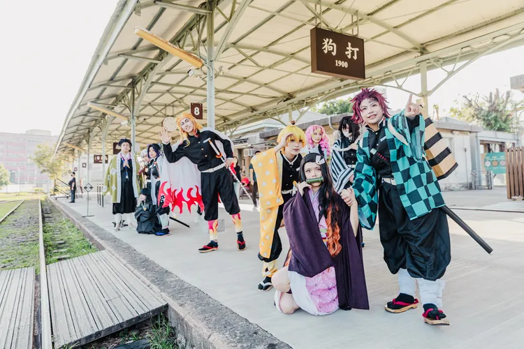 駁二藝術特區廣闊的腹地與特色地景，成為每年動漫迷Cosplay的最佳場景。文化局提供