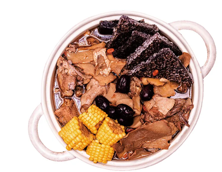 膳馨蝦黃薑母鴨3200g。業者提供