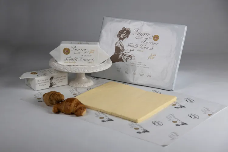 柏札萊（Brazzale）84%無鹽發酵奶油。業者提供