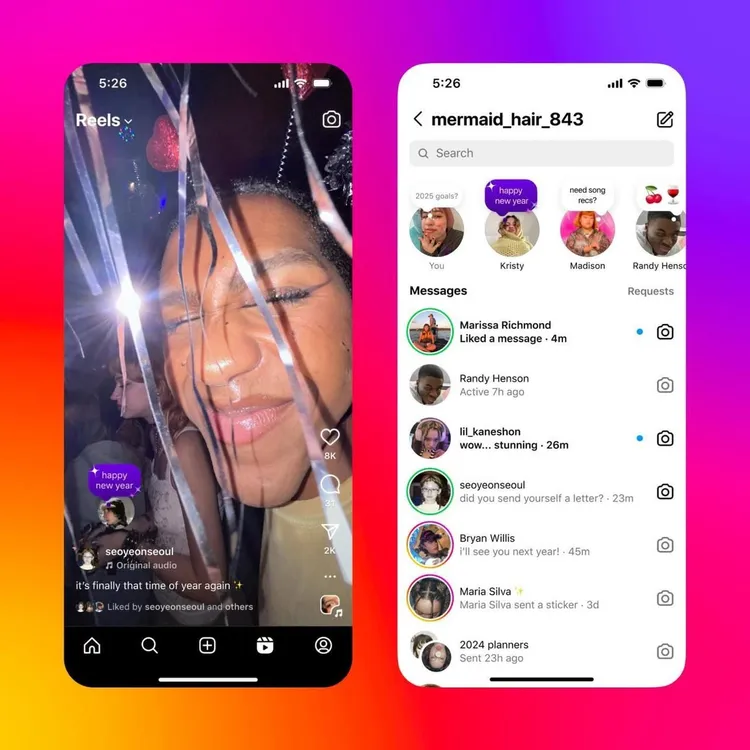 Instagram聊天室和便利貼中的限時彩蛋！IG提供