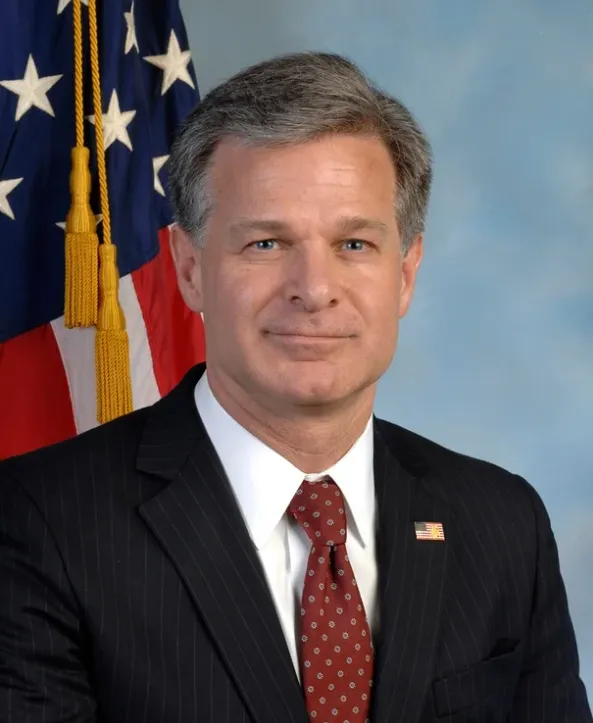 美國現任聯邦調查局局長瑞伊任期還有3年。翻攝FBI.gov