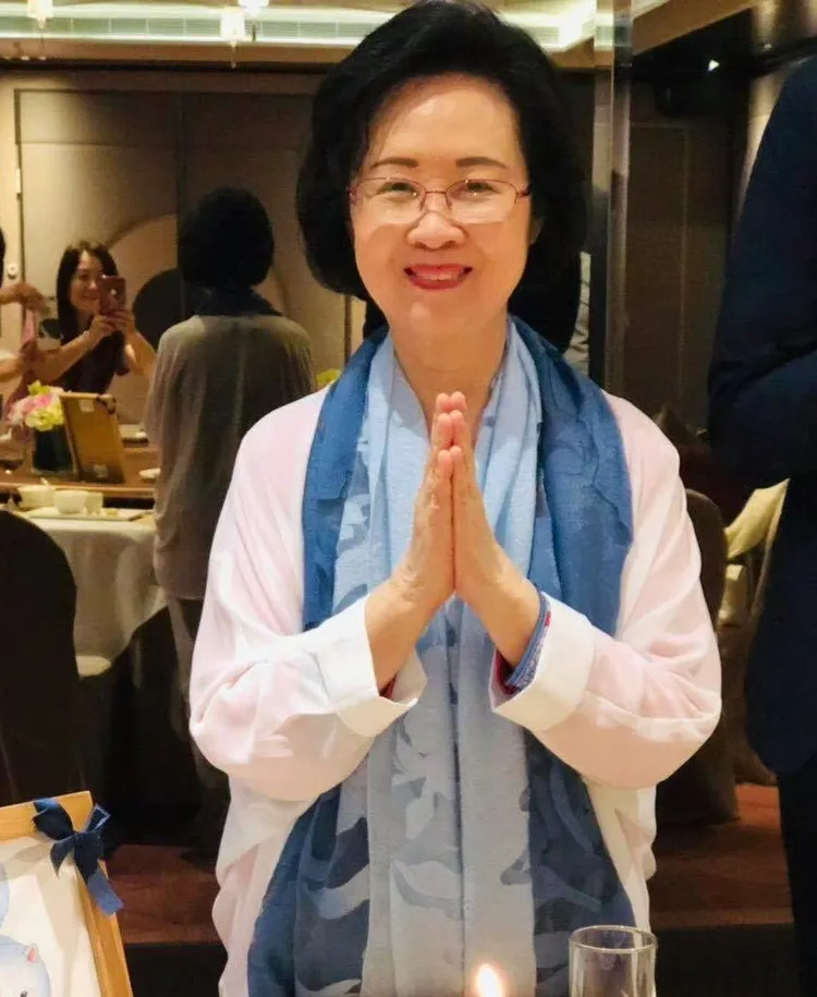 瓊瑤已到另一個世界。翻攝何琇瓊微博