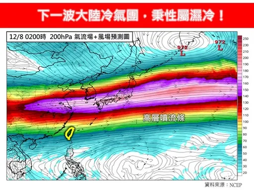 下波冷氣團這天來 更強更濕冷!專家:至少影響3、4天