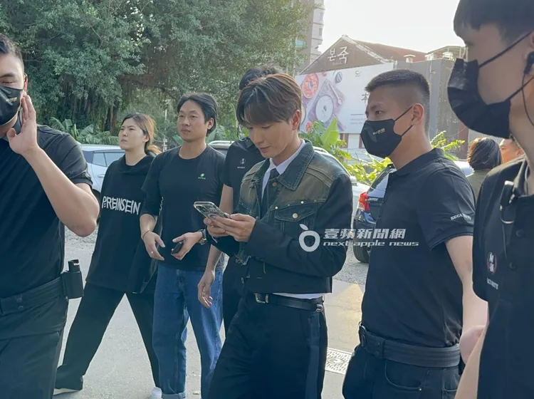 Super Junior隊長利特到華山園區，參加《廚師的迫降：客家廚房》快閃店開幕活動。特勤中心攝