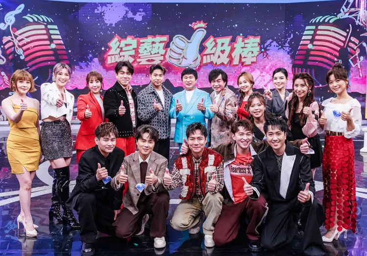 胡瓜攜歐漢聲上中視《綜藝一級棒》當評審。中視提供