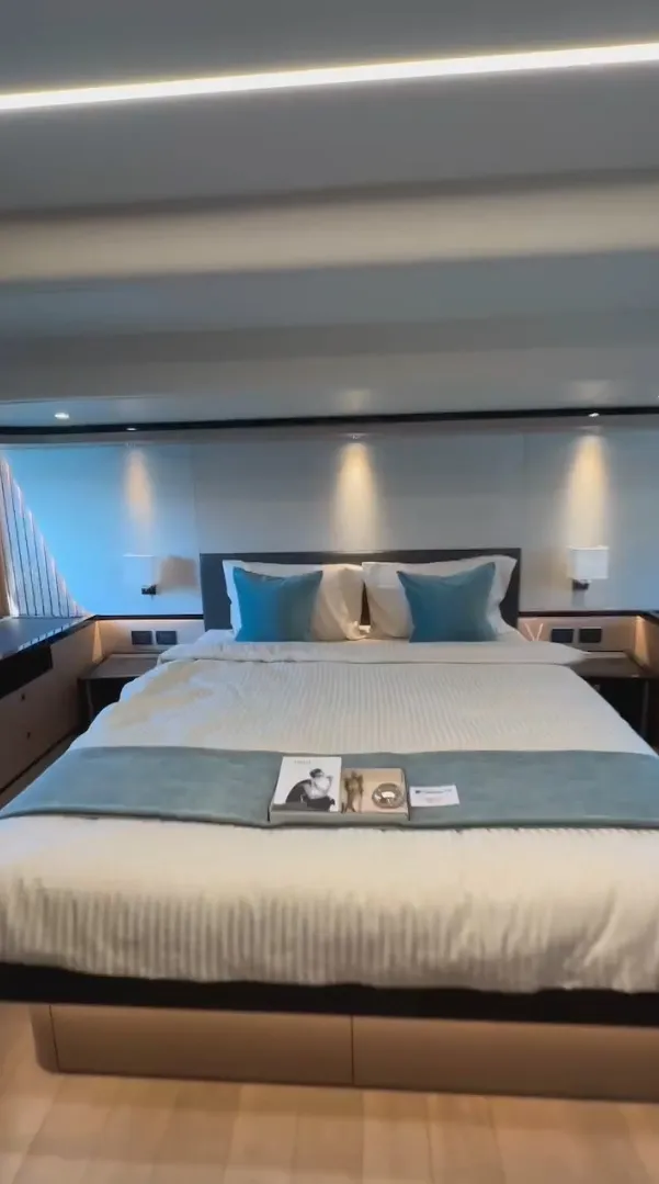 主臥空間寬敞，非常舒適。