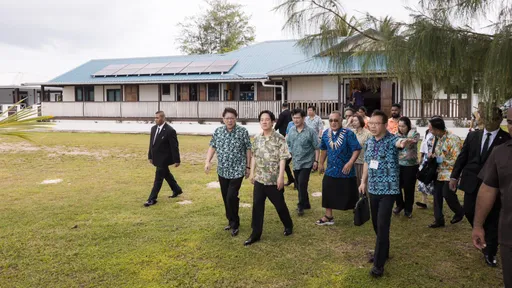 在關島視訊會議！賴清德指示國安團隊分析南韓狀況做好準備